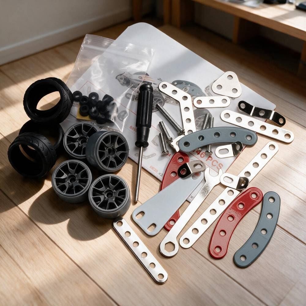 Blocos de Montar Construção de Metal Fórmula 1 Havan Toys