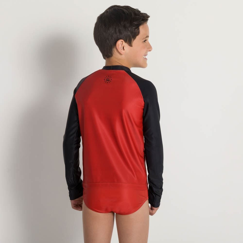 Blusa 4 a 10 anos Infantil Relâmpago McQueen Disney