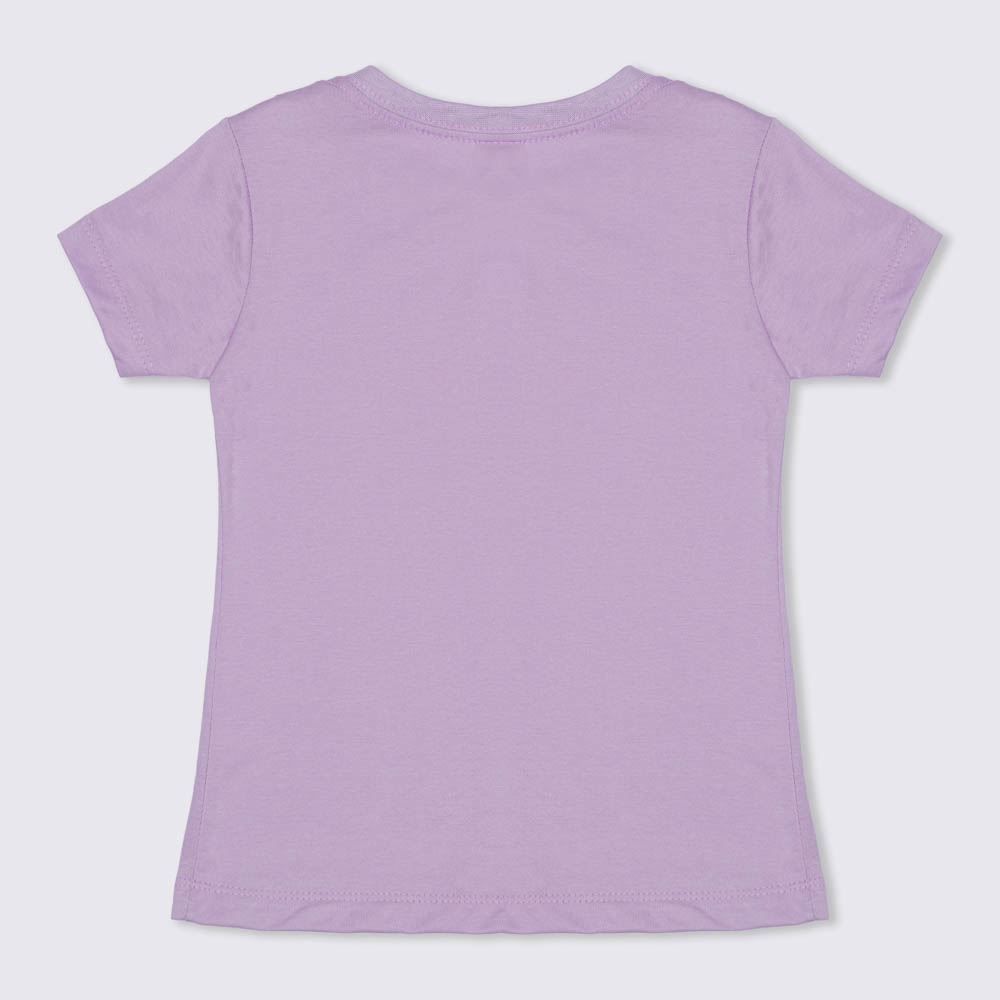 Blusa 4 a 10 anos M/Malha Básica e Lisa Marmelada