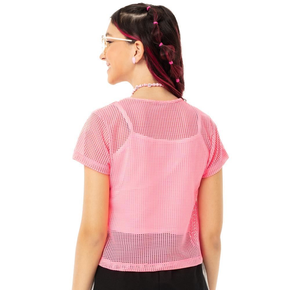 Blusa 8 a 16 anos Luluca Tela Brandili