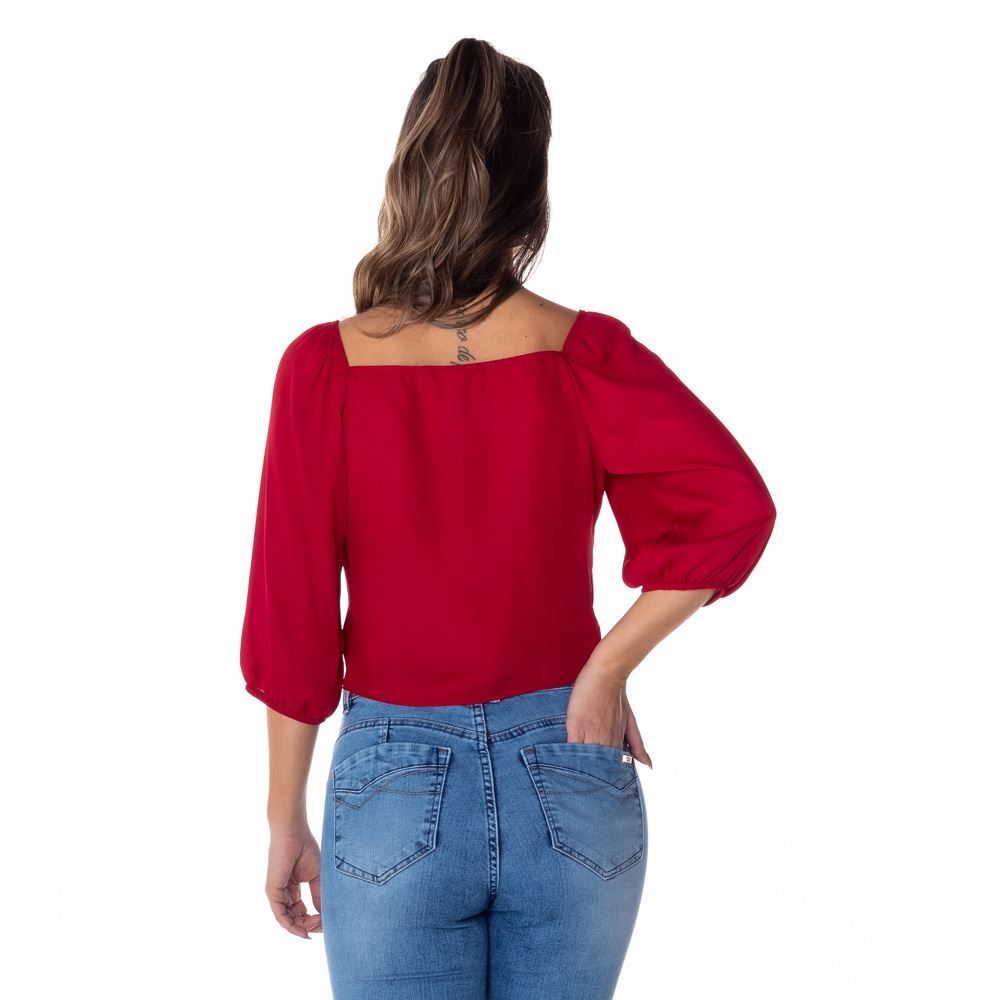 Blusa com Cordinha Ajustável Patrícia Foster