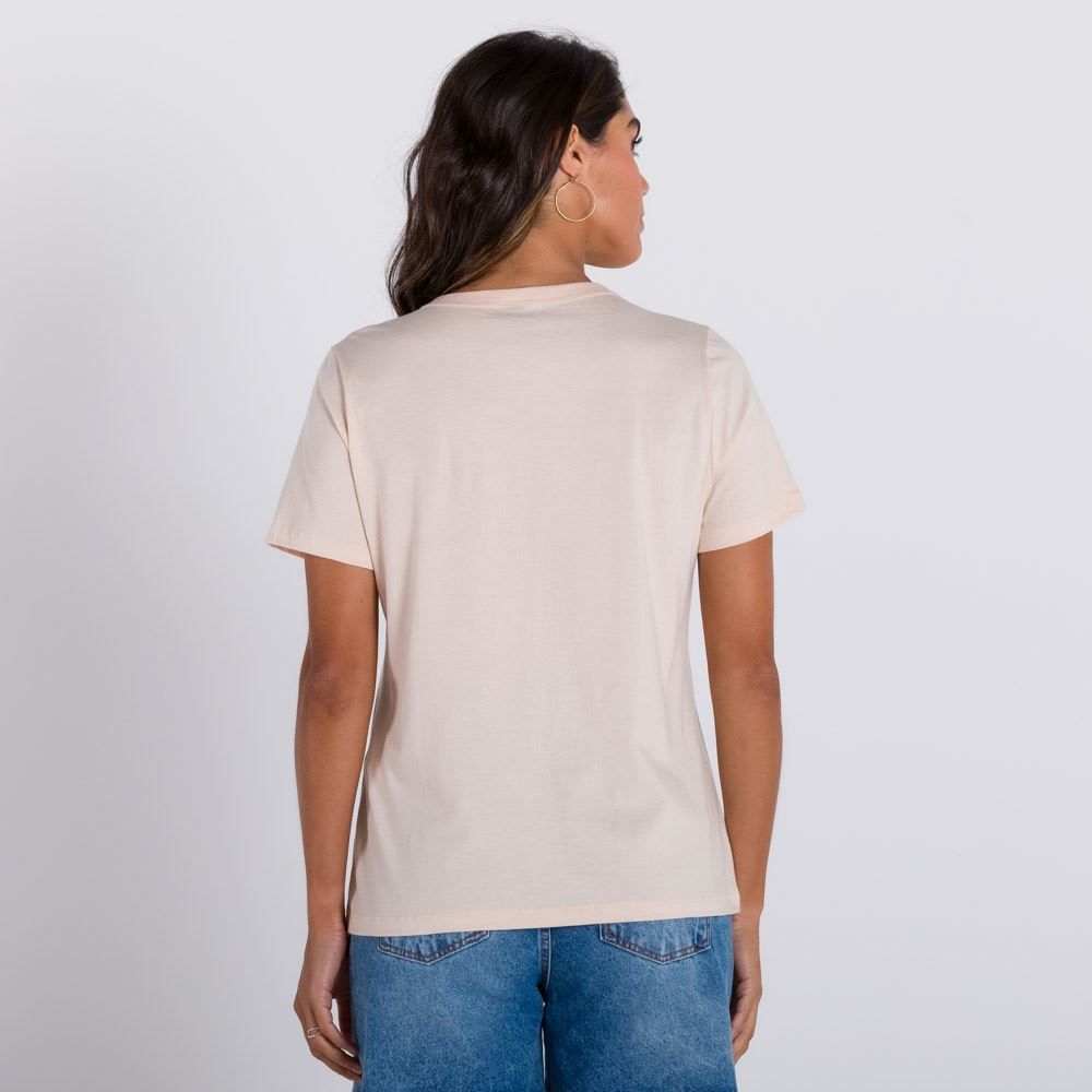 Blusa com Estampa de Borboleta com Flores Patricia Foster