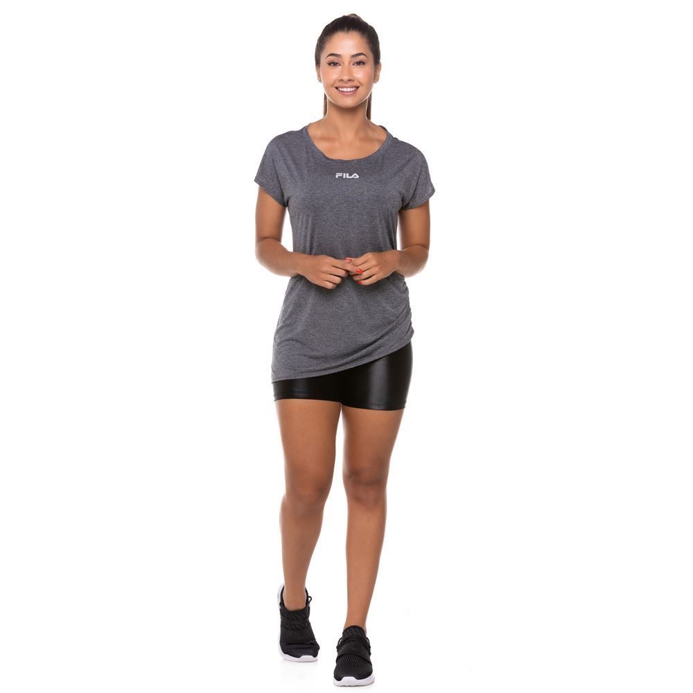 Blusa Drapped Amplo Fila