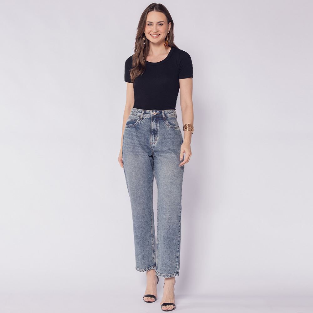 Blusa Feminina Canelada Sem Costura Patricia Foster