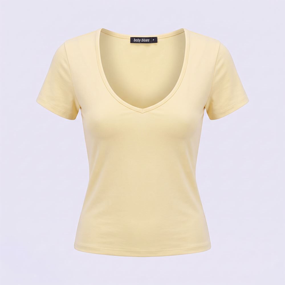 Blusa Feminina Decote Princesa Em Poliamida Boby Blues
