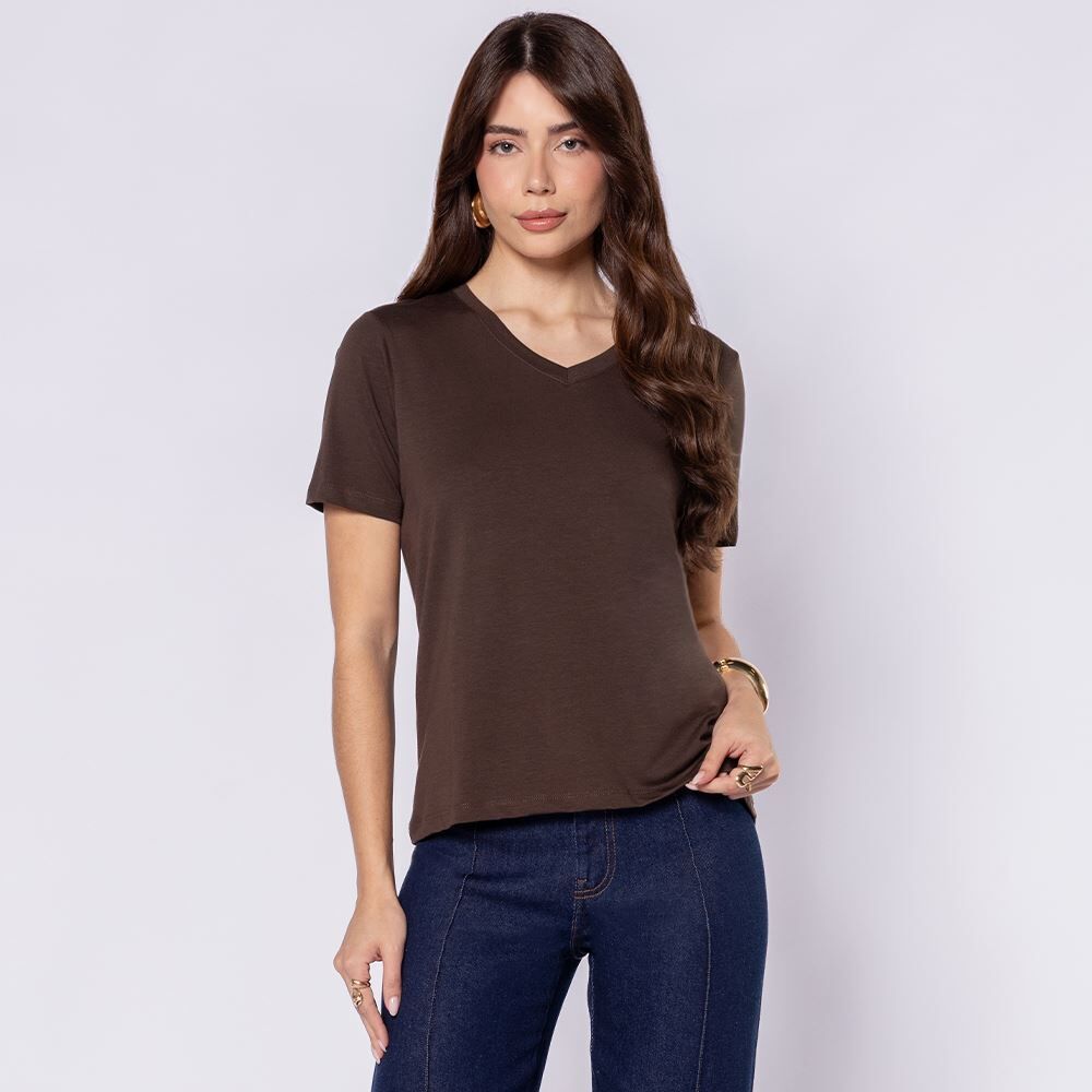 Blusa Feminina Em Algodão Peruano Patricia Foster