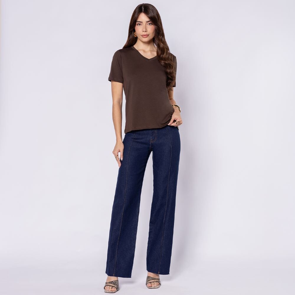 Blusa Feminina Em Algodão Peruano Patricia Foster