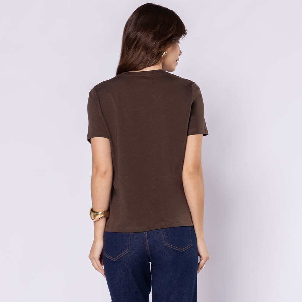Blusa Feminina Em Algodão Peruano Patricia Foster