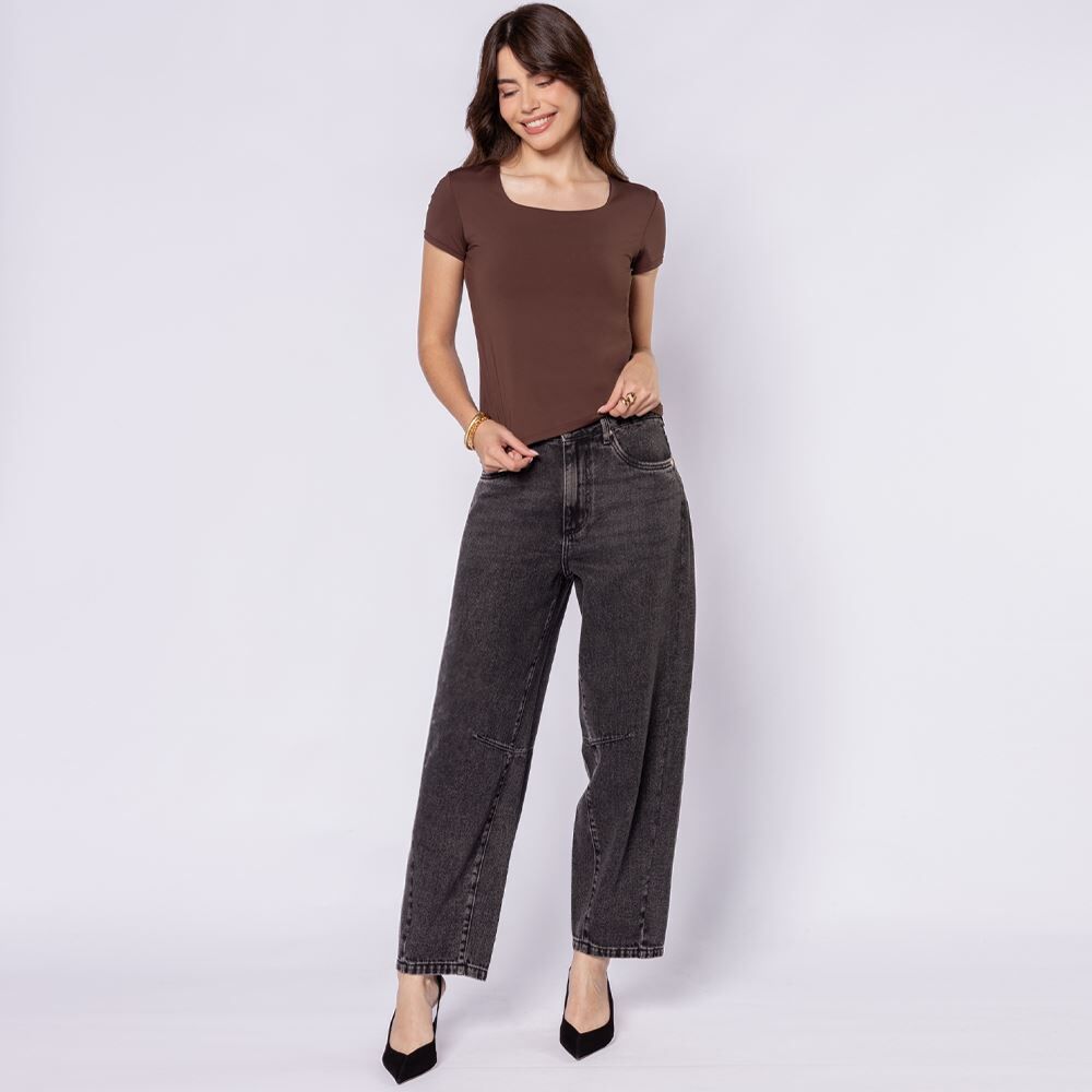 Blusa Feminina Em Poliamida Patricia Foster