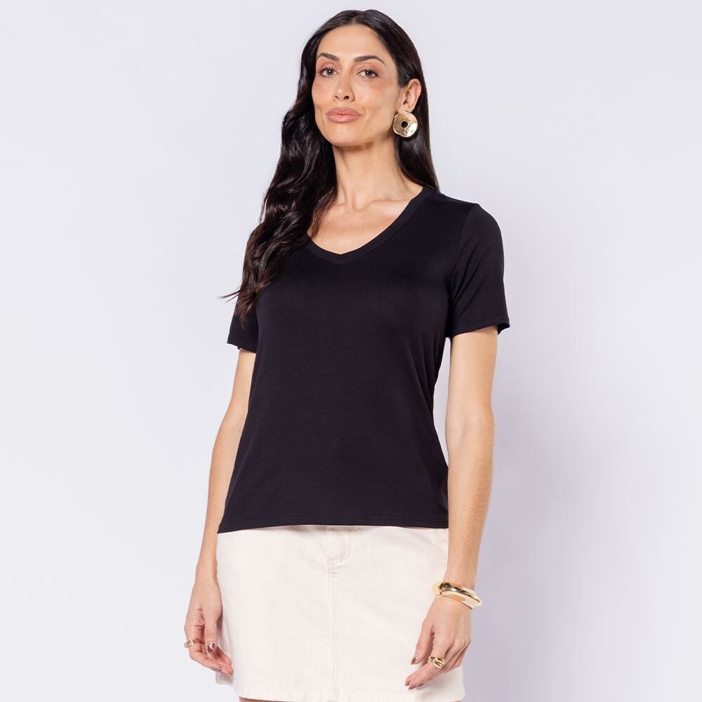 Blusa Feminina Em Viscose Patricia Foster