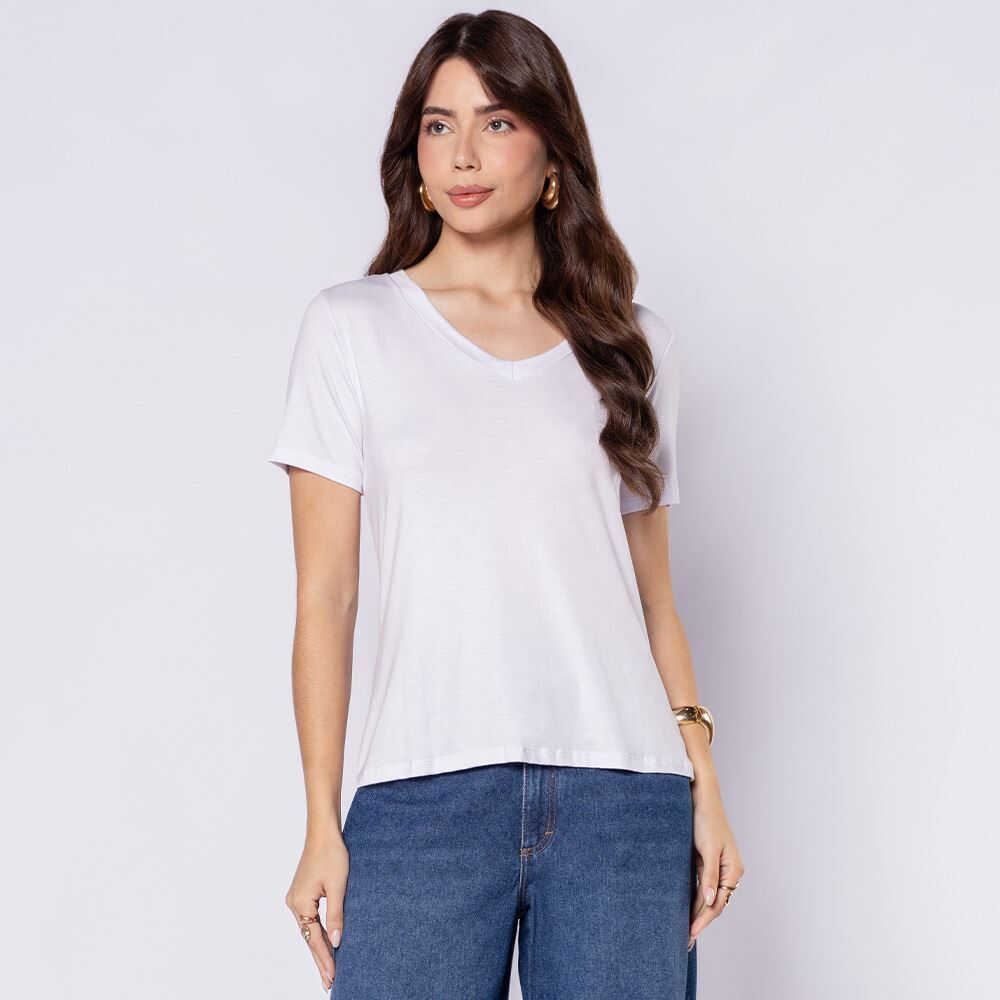 Blusa Feminina Em Viscose Patricia Foster