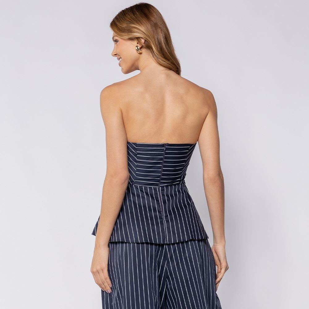 Blusa Feminina Tomara Que Caia Peplum Boby Blues