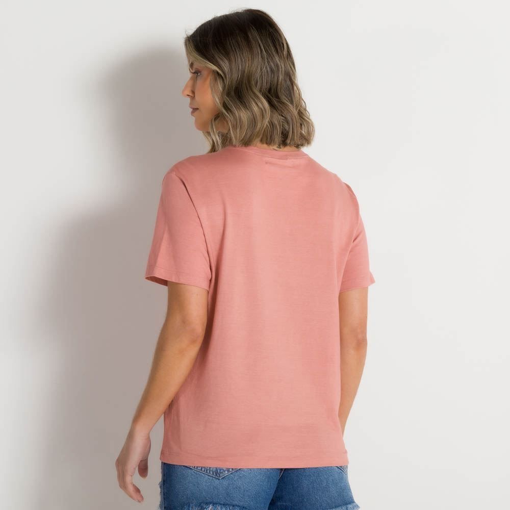 Blusa Malha Bordado Take a Easy Patricia Foster