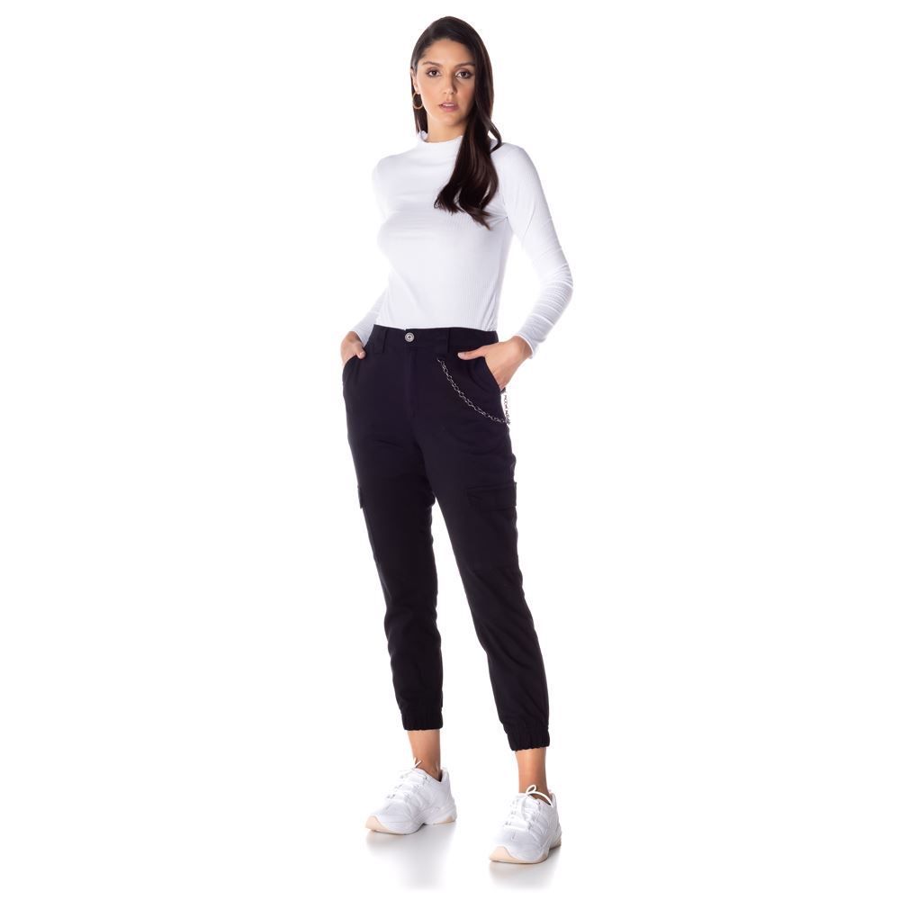 Blusa Ribana Manga Longa Contatho