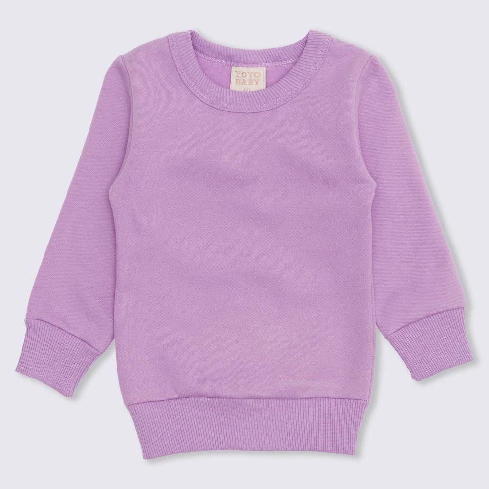 Blusão de Bebê Moletom Básico Yoyo Baby
