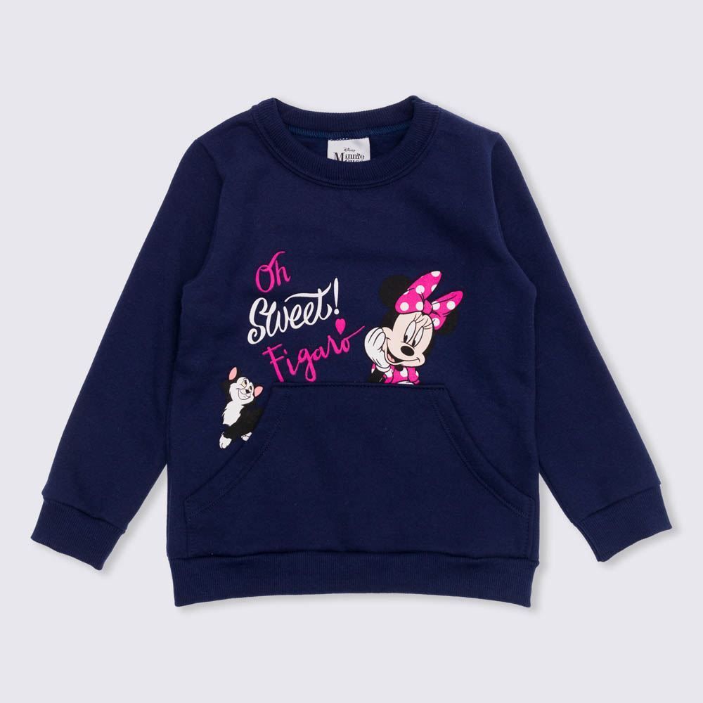 Blusão Moletom 1 a 3 anos Minnie Brandili