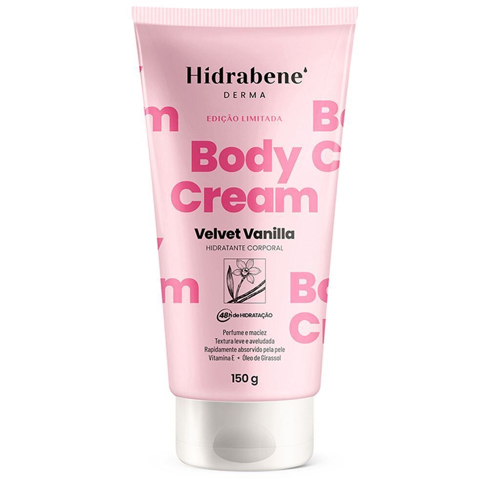 Body Cream Hidrabene Velvet Banilla 150G