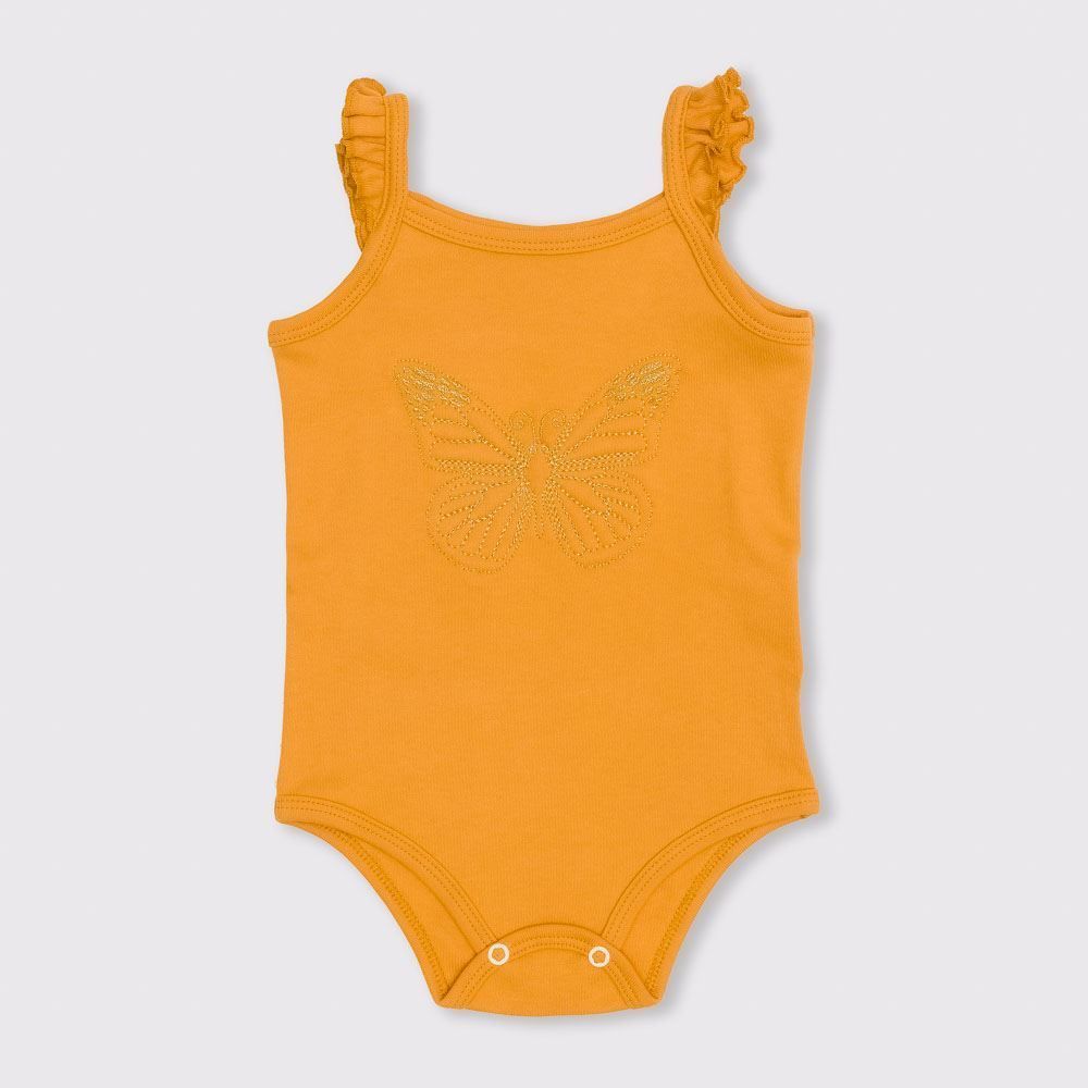 Body de Bebê Borboleta Bordada Yoyo Baby