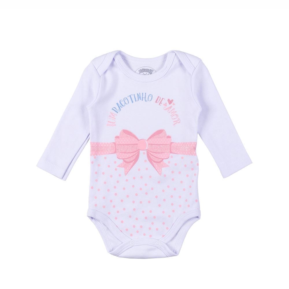 Body de Bebê Malha Suedine Temático Alakazoo