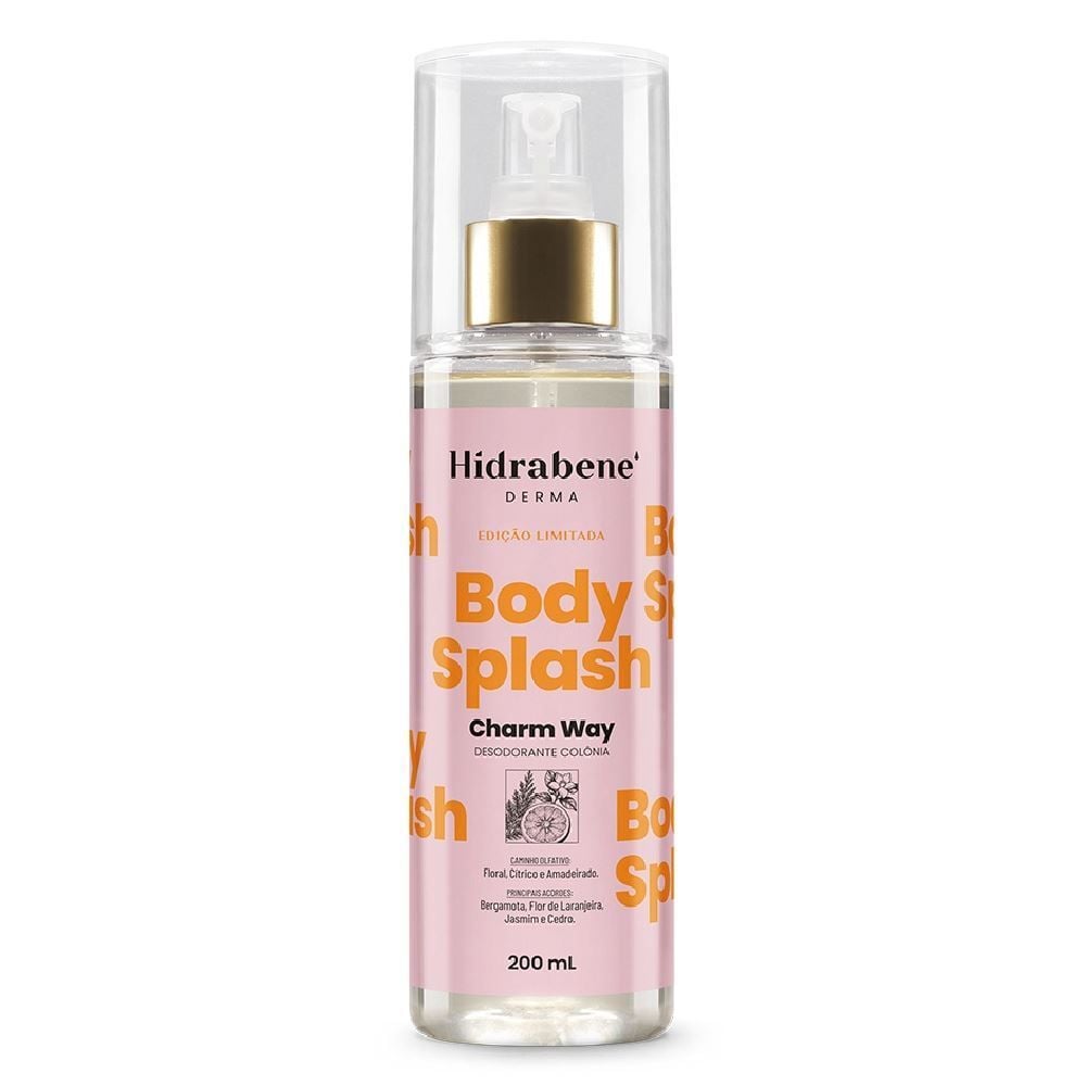 Body Splash Charm Way 200Ml Hidrabene