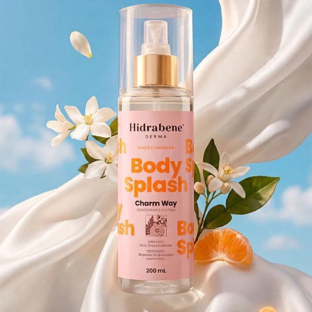 Body Splash Charm Way 200Ml Hidrabene