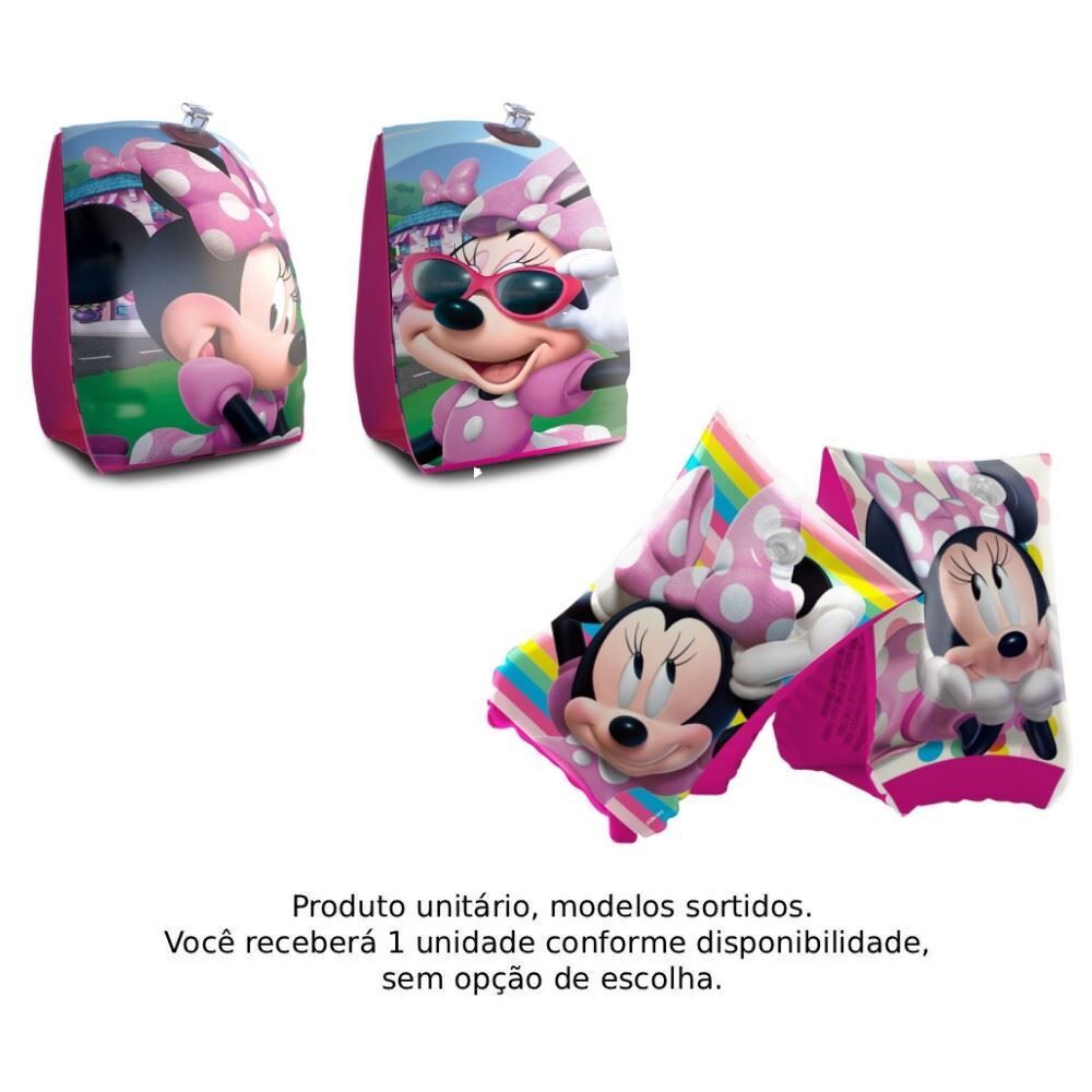 Boia de Braço Inflável Minnie 25X14cm Etitoys - DYIN-004