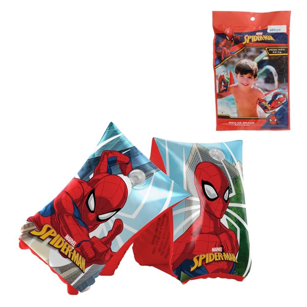 Boia Inflável de Braço 23X14cm Etitoys - SPIDER MAN