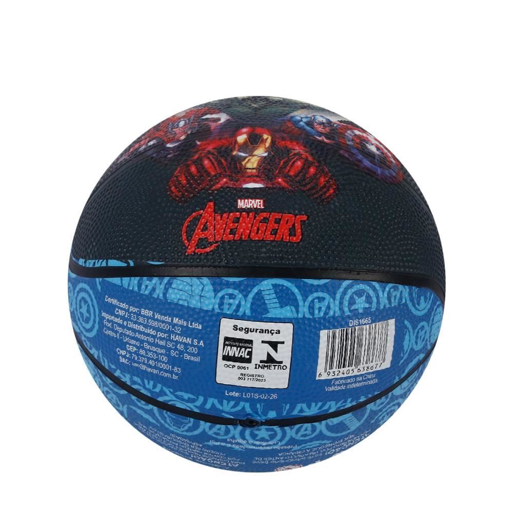 Mini Bola de Basquete Vingadores Marvel