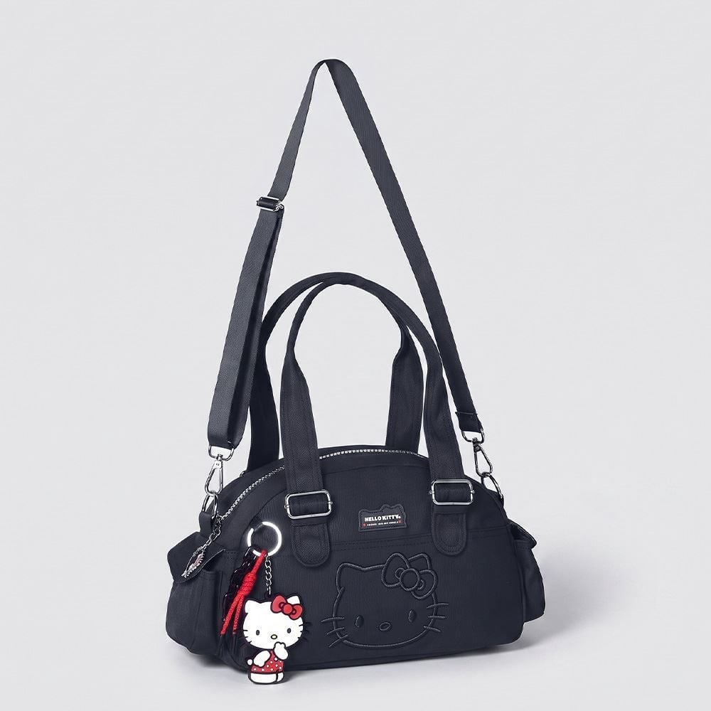Bolsa Baú Hello Kitty Sanrio - PRETO U