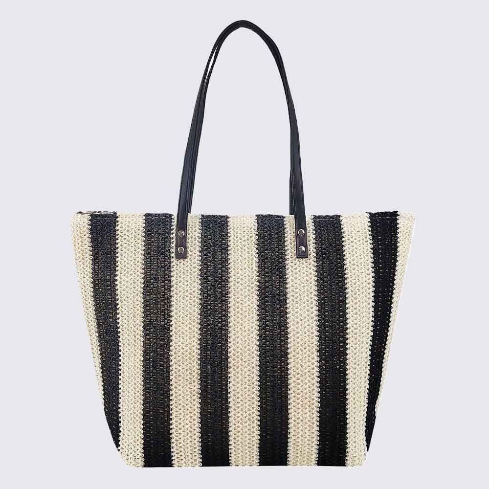 Bolsa de Praia Totebag Listrada Alice Palucci - PRETO U