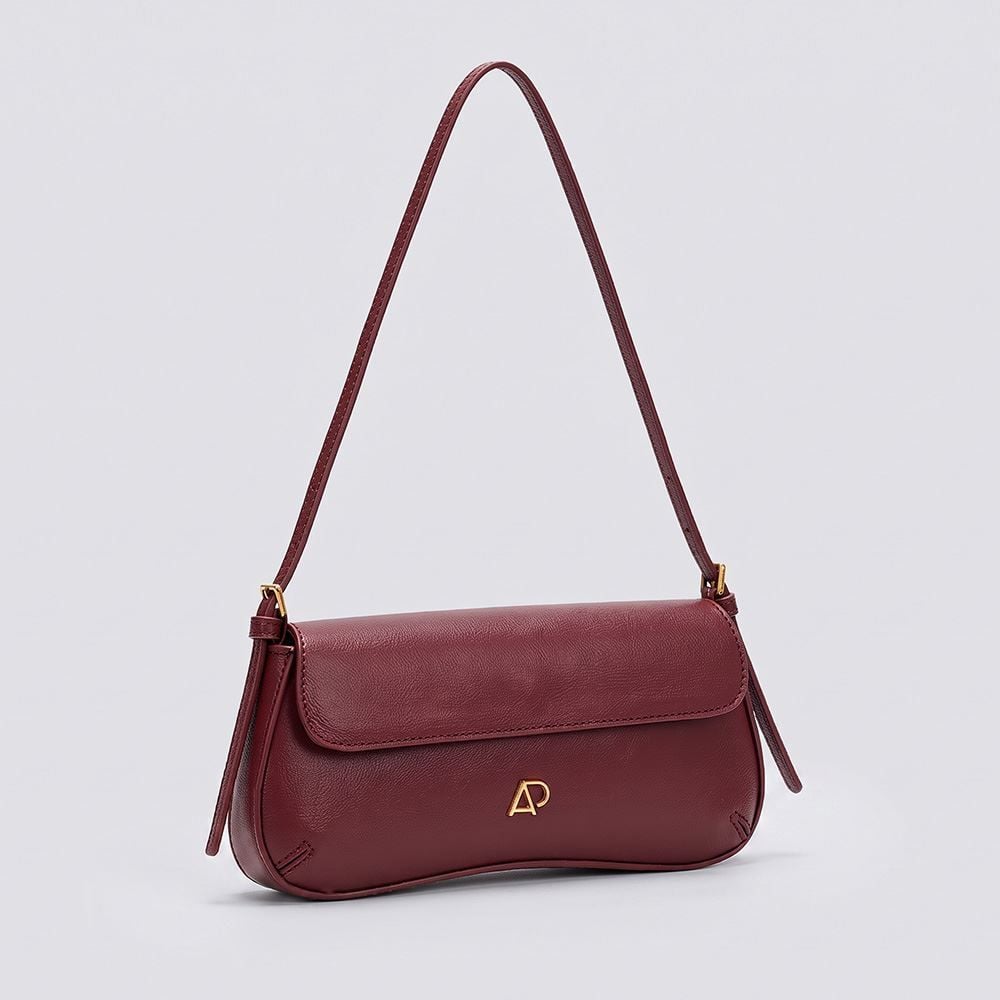 Bolsa Feminina Baguete Alice Palucci - VINHO U
