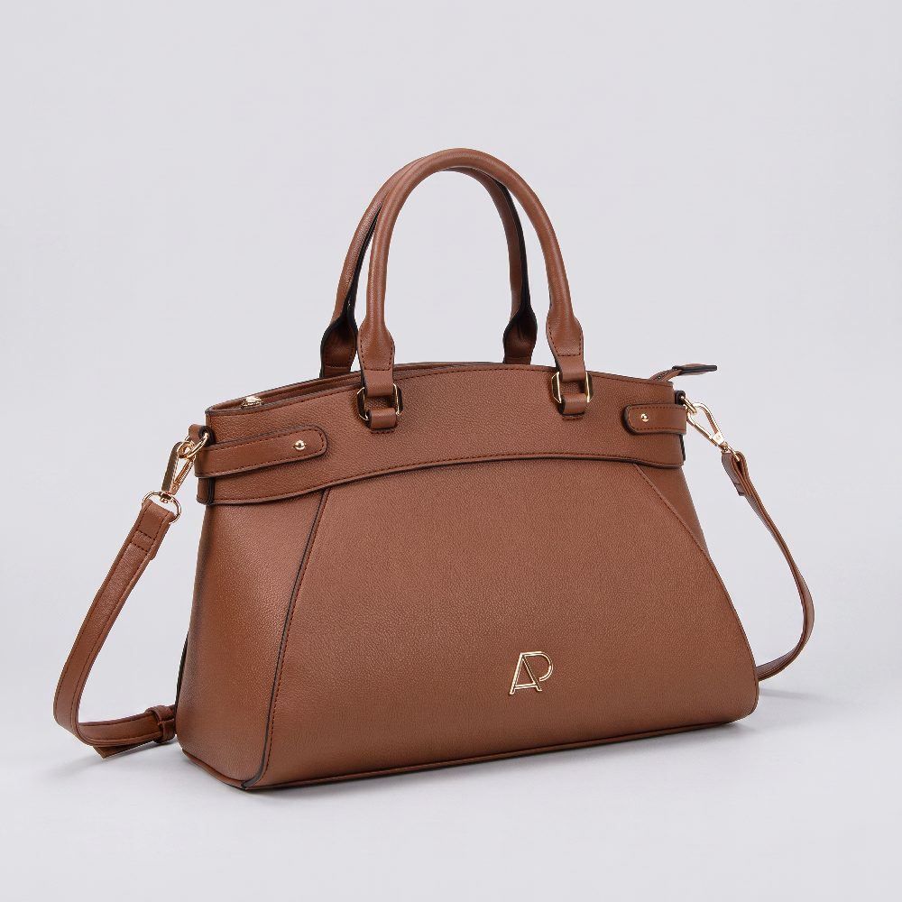 Bolsa Feminina Tiracolo Alice Palucci - MARROM U