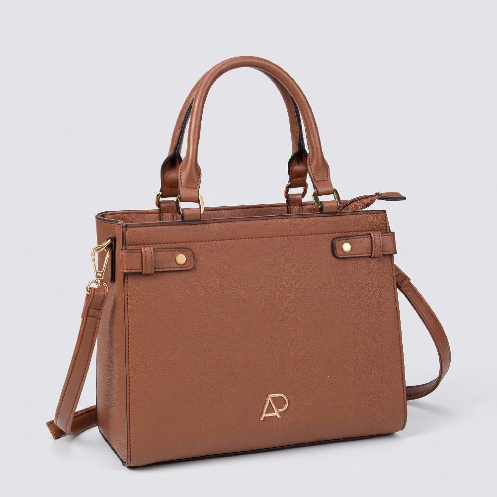 Bolsa Feminina Tiracolo Alice Palucci - MARROM U