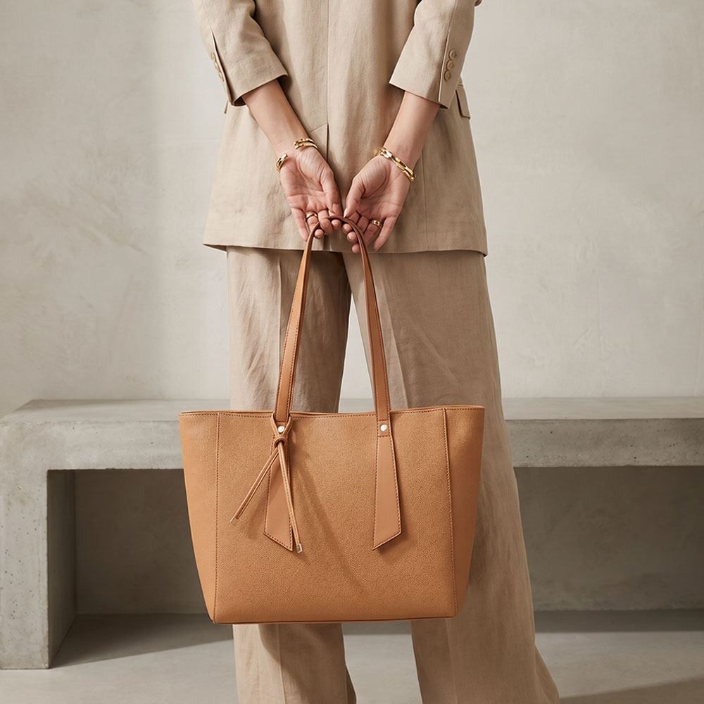 Bolsa Feminina Tote Bag Com Alça Alongada Alice Palucci