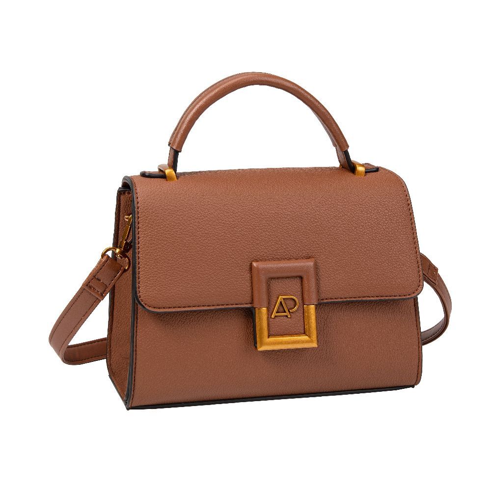 Bolsa Feminina Transversal Alice Palucci - MARROM U