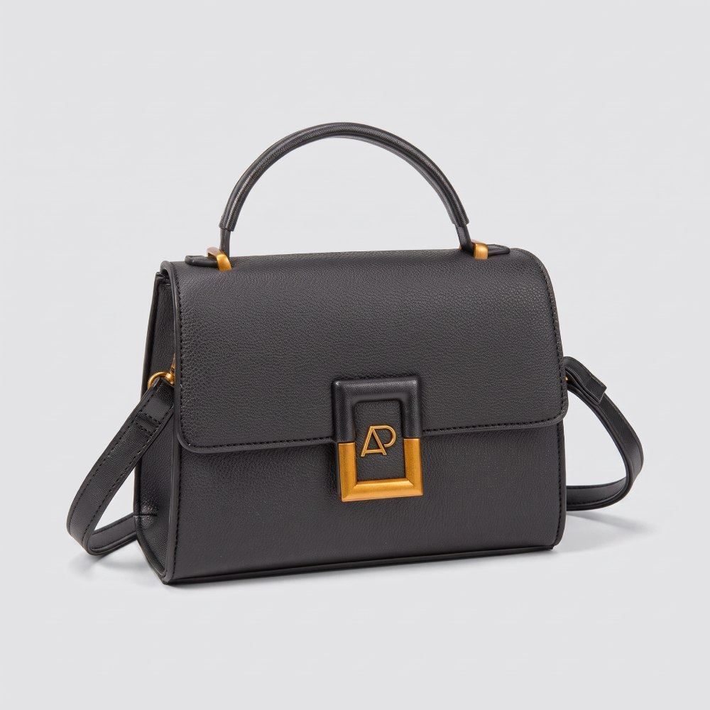 Bolsa Feminina Transversal Alice Palucci - PRETO U