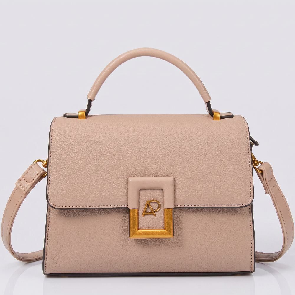 Bolsa Feminina Transversal Alice Palucci - TAUPE U