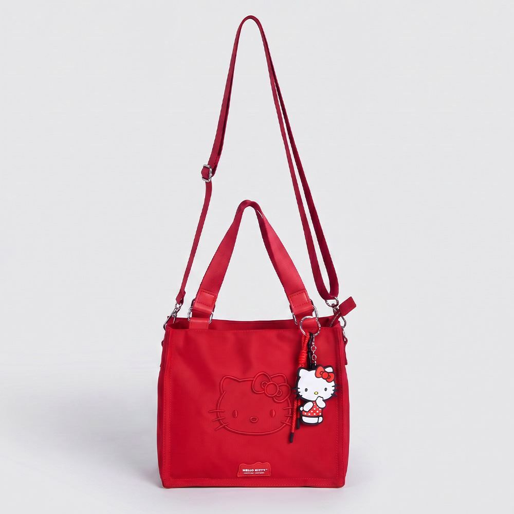Bolsa Tiracolo Hello Kitty Sanrio - VERMELHO U
