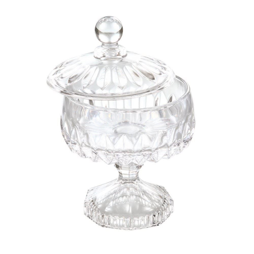 Bomboniere Com Pé Cristal Louise Wolff - Cristal
