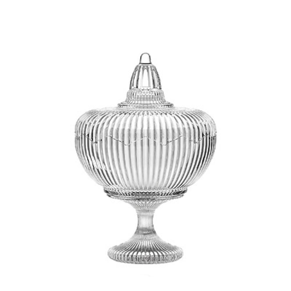 Bomboniere de Vidro Graffiato Hauskraft 15,5Cm