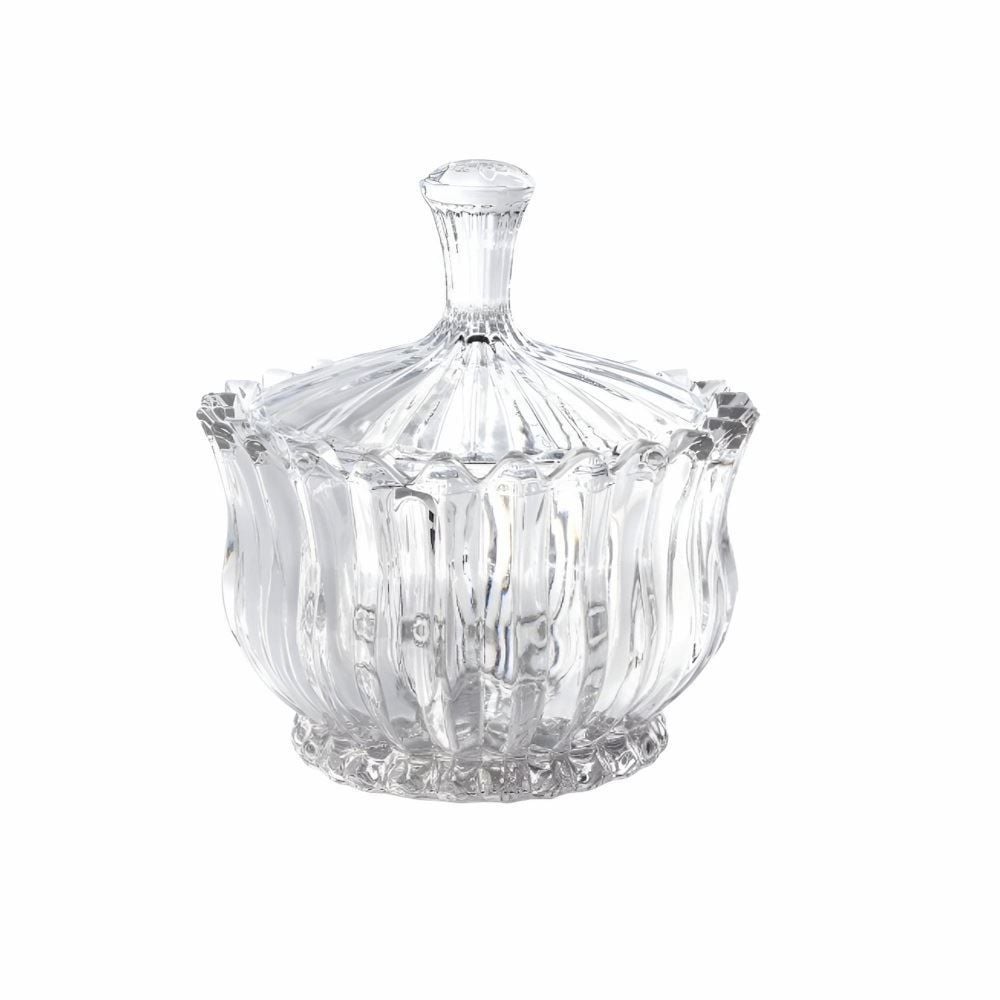 Bomboniere De Vidro Mônaco Havan Casa 820Ml - Transparente