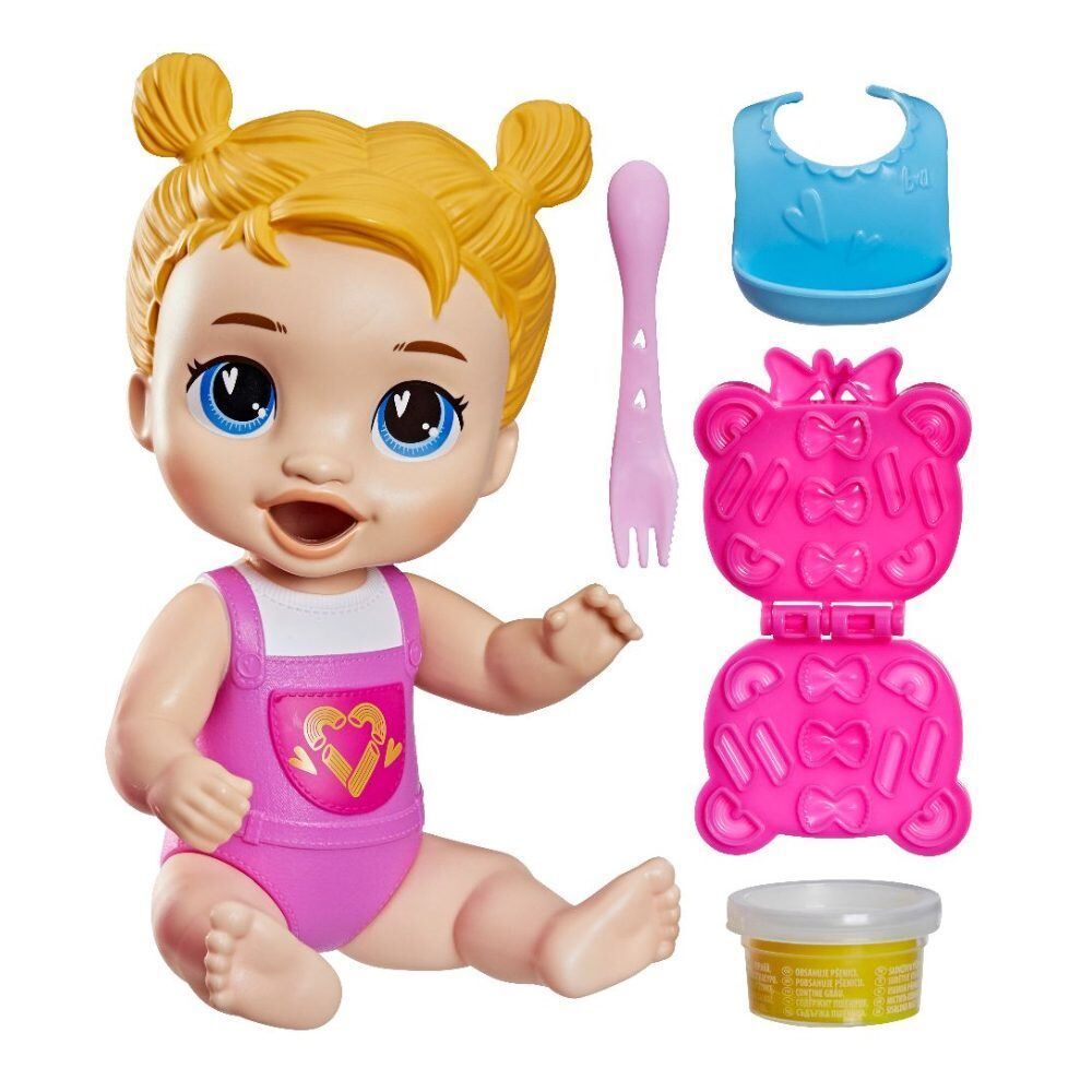 Boneca Baby Alive Criações do Jantar Alimentar o Bebê Harper Hasbro