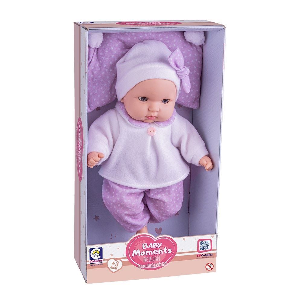 Boneca Baby Moments Menina Cotiplás