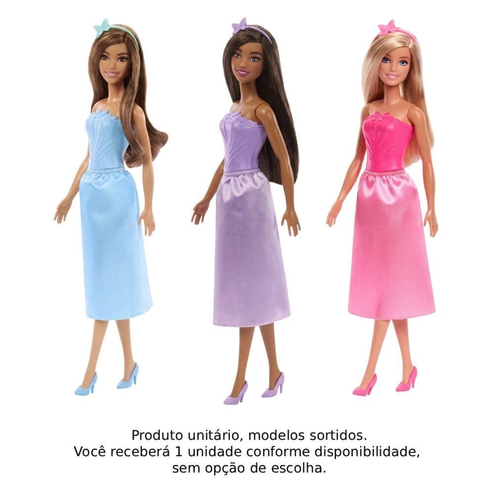 Boneca Barbie Donzelas Surpresa Mattel - Sortido