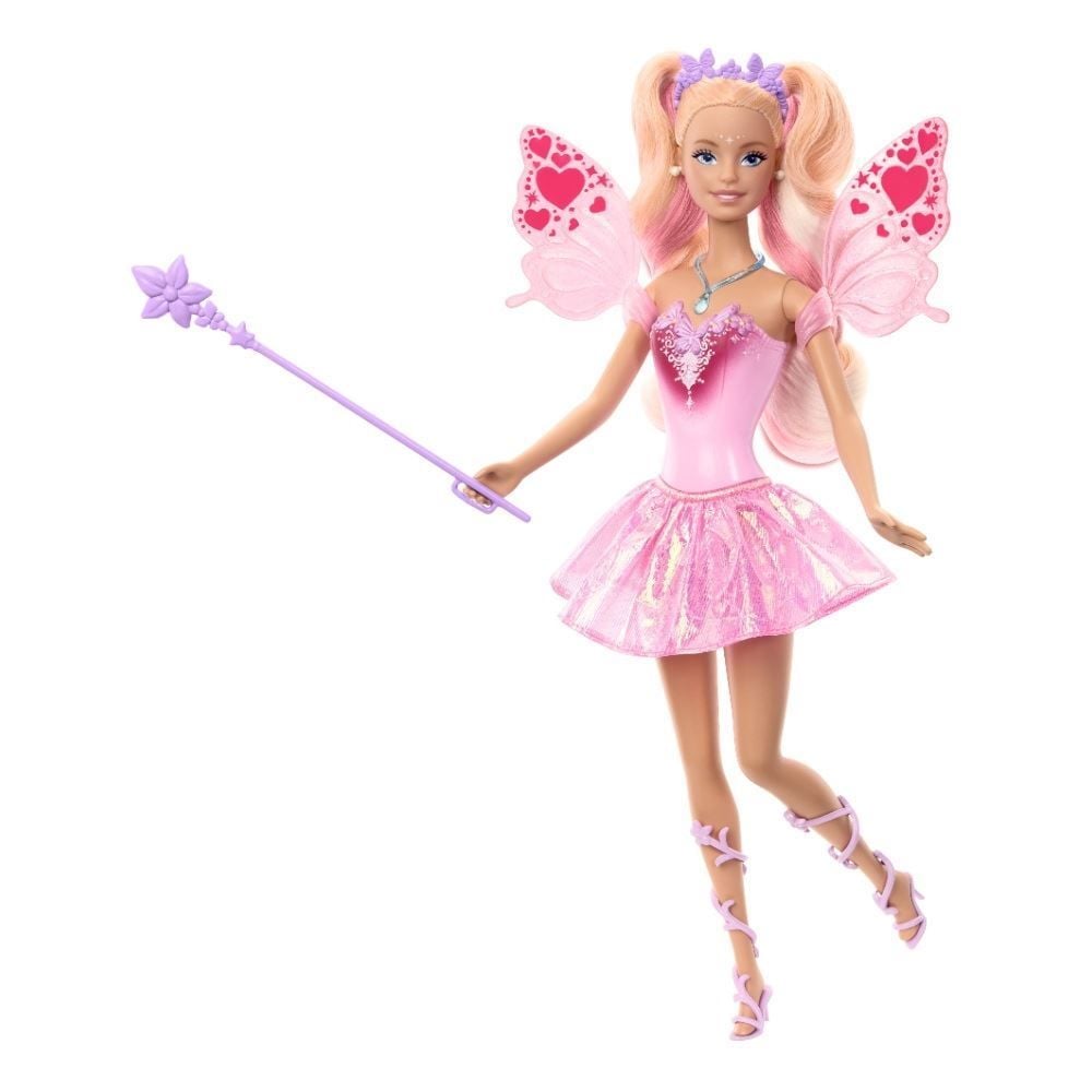 Boneca Barbie Fada Cores Mágicas Mattel - JCP76