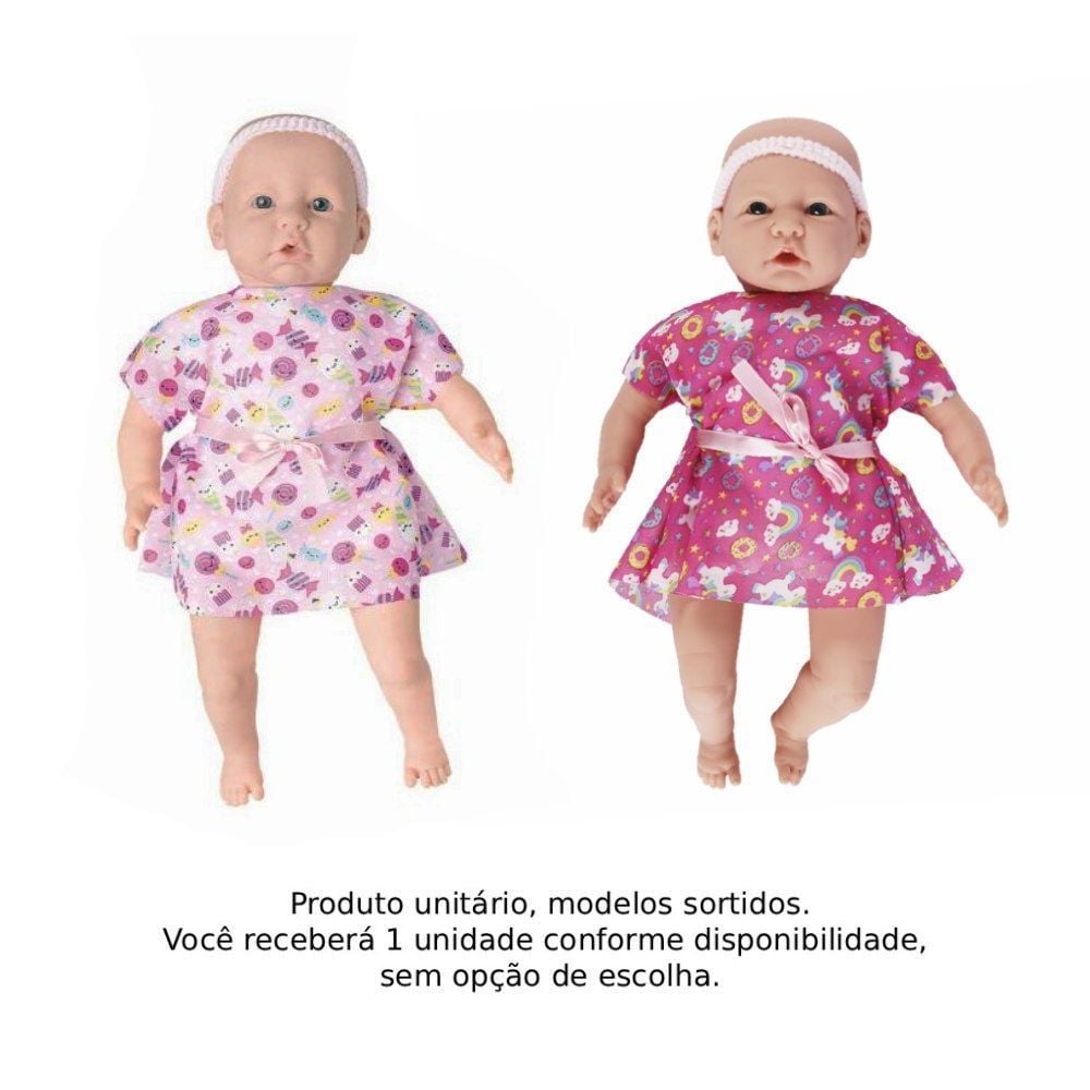 Boneca Clara Baby Divertoys - Sortido