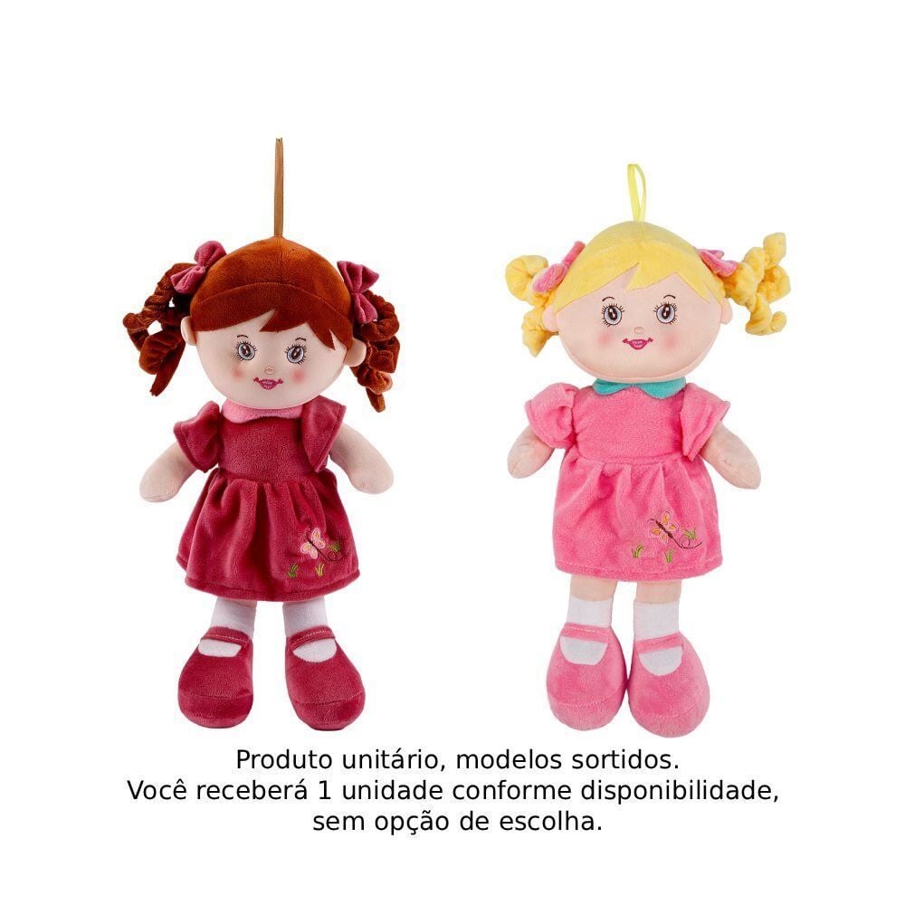 Boneca de Pano 37Cm Havan Toys - Sortido