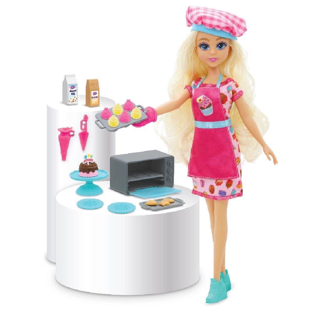 Boneca Dreameez Confeiteira Funville