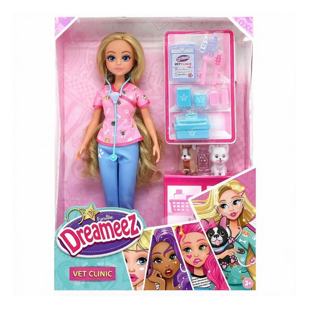 Boneca Dreameez Veterinária Funville