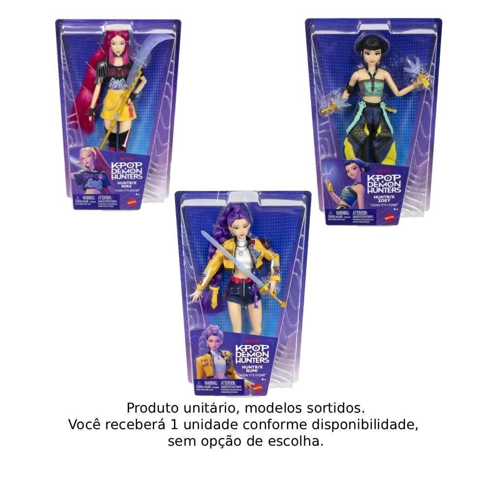Boneca Guerreiras do Kpop Mattel